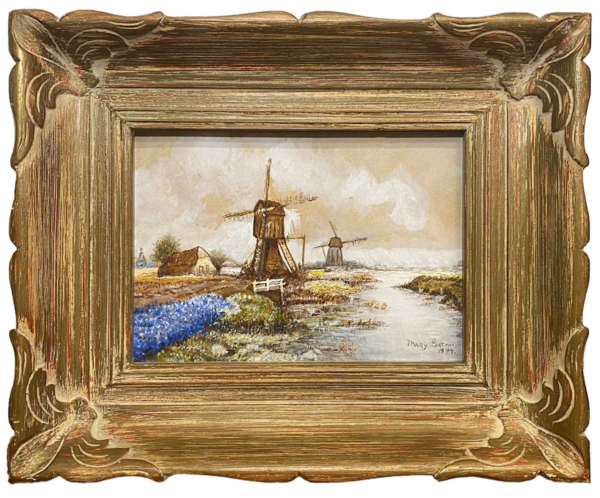 10540 - Dutch Windmill by Unknown, Image 4.
