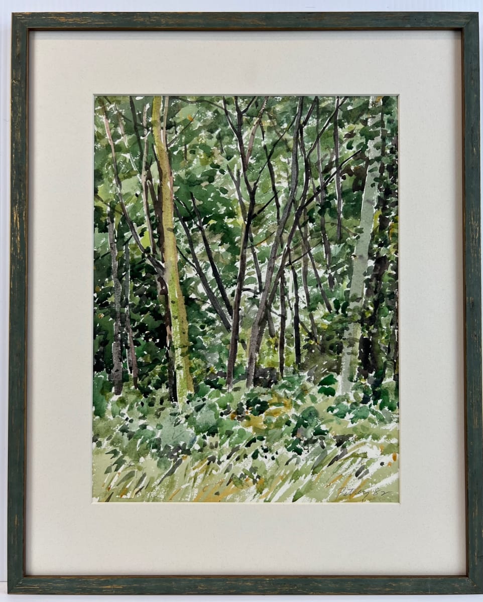 11000 - (untitled) Green Forest by Llewellyn Petley-Jones (1908-1986) 