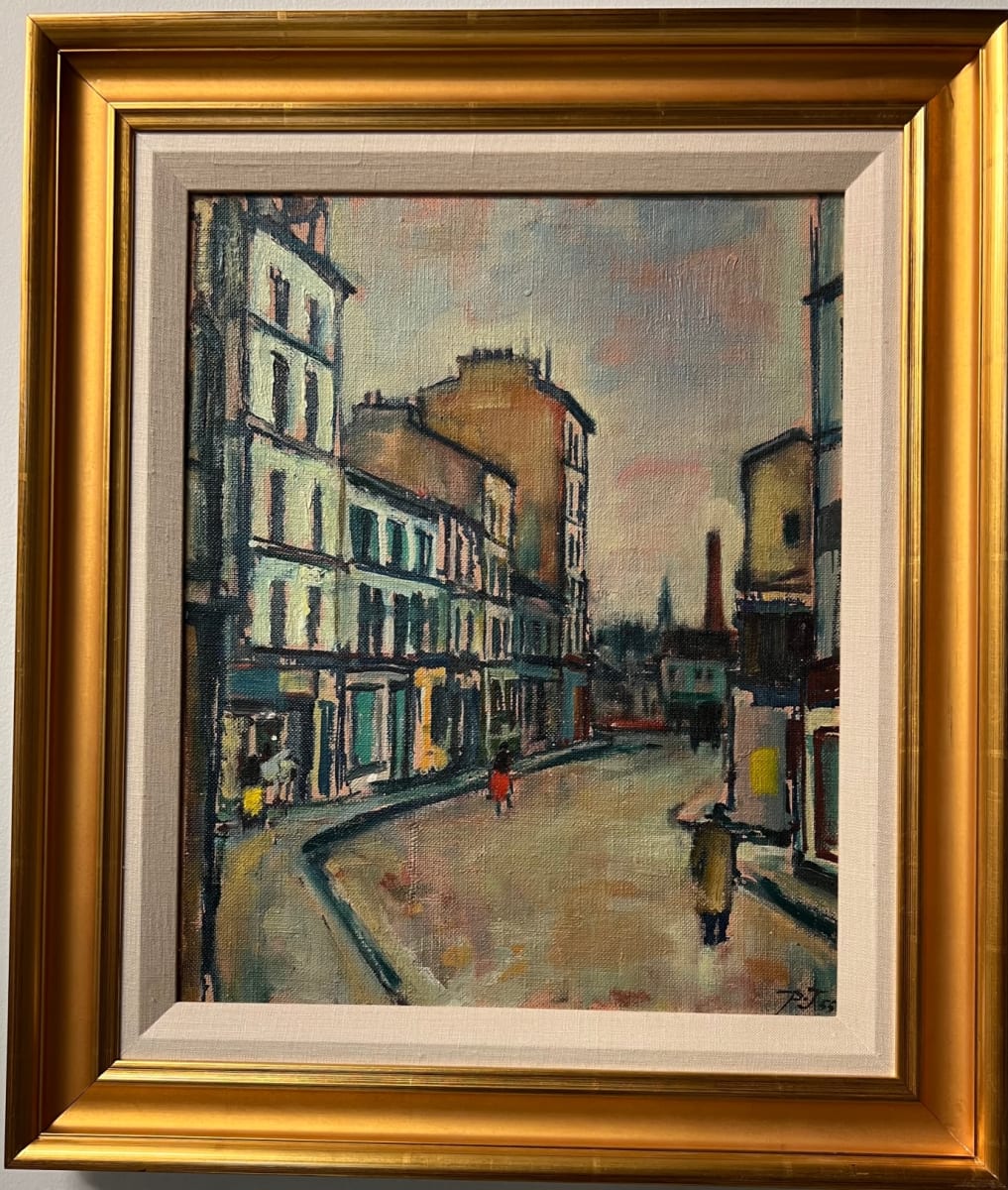 11066 - Rue de Perrel Paris by Llewellyn Petley-Jones (1908-1986) 