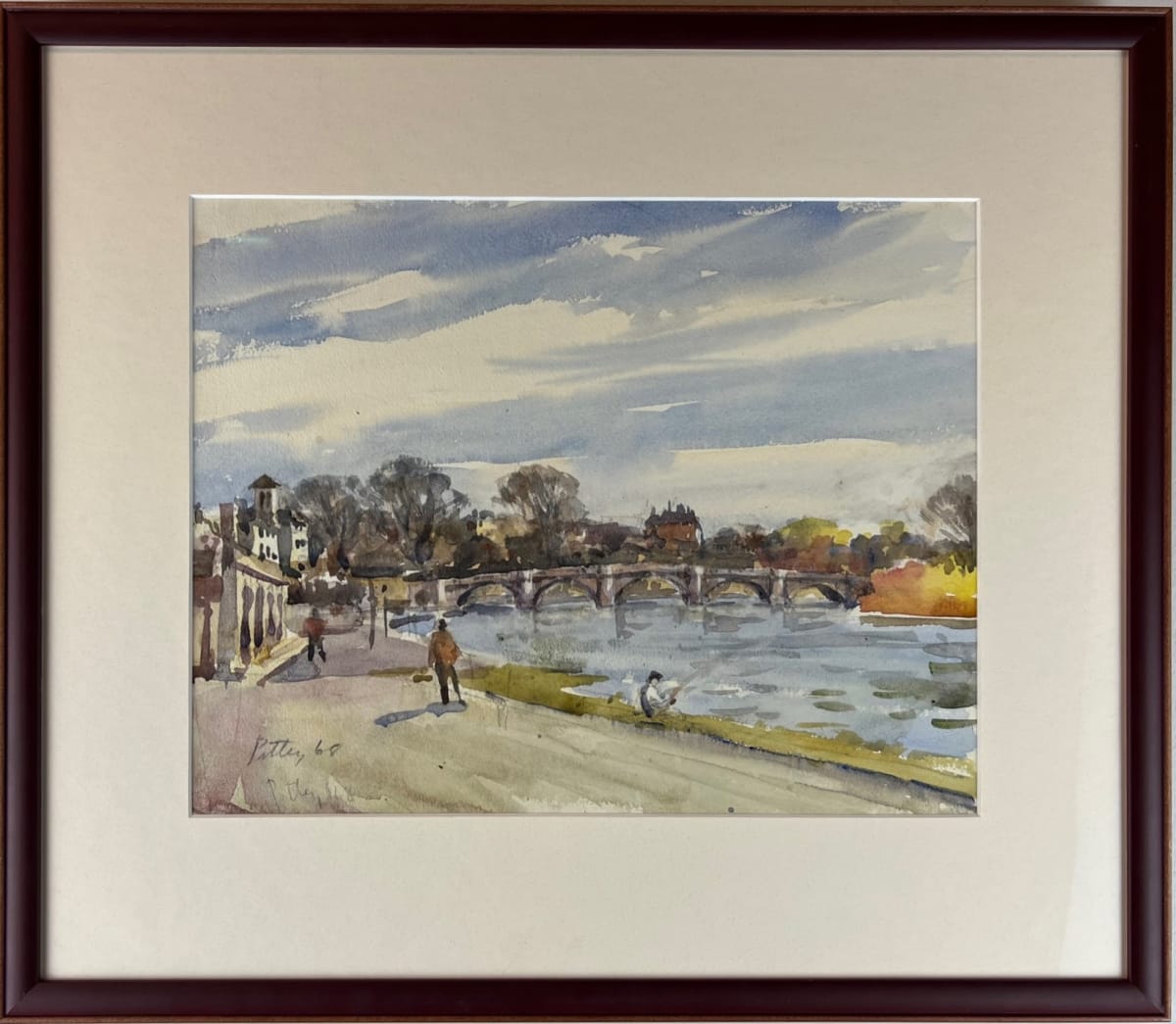11129 - Richmond Bridge by Llewellyn Petley-Jones (1908-1986) 