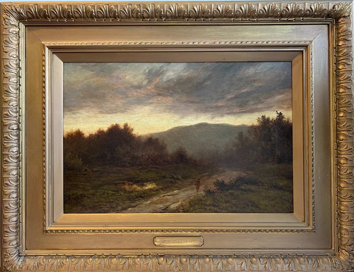 11215 - Solitary Journey by Alfred-Walter Williams (1824 - 1905) 