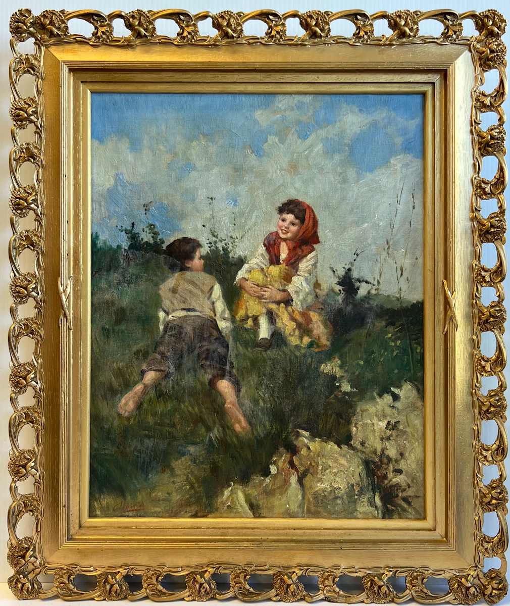 11217 - Children Playing Italian Hill 