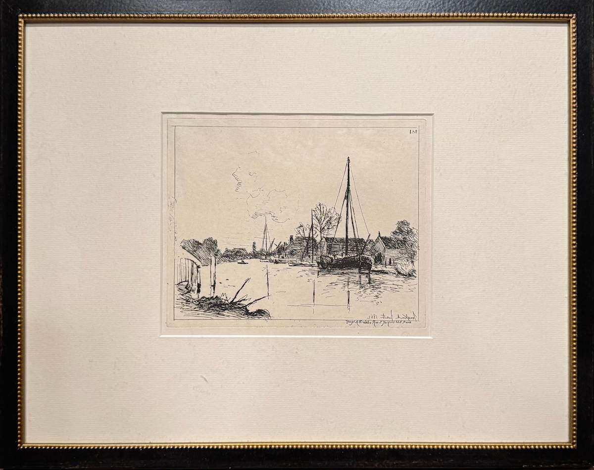 3001 - Views of Holland by Joan Barthold Jongkind 