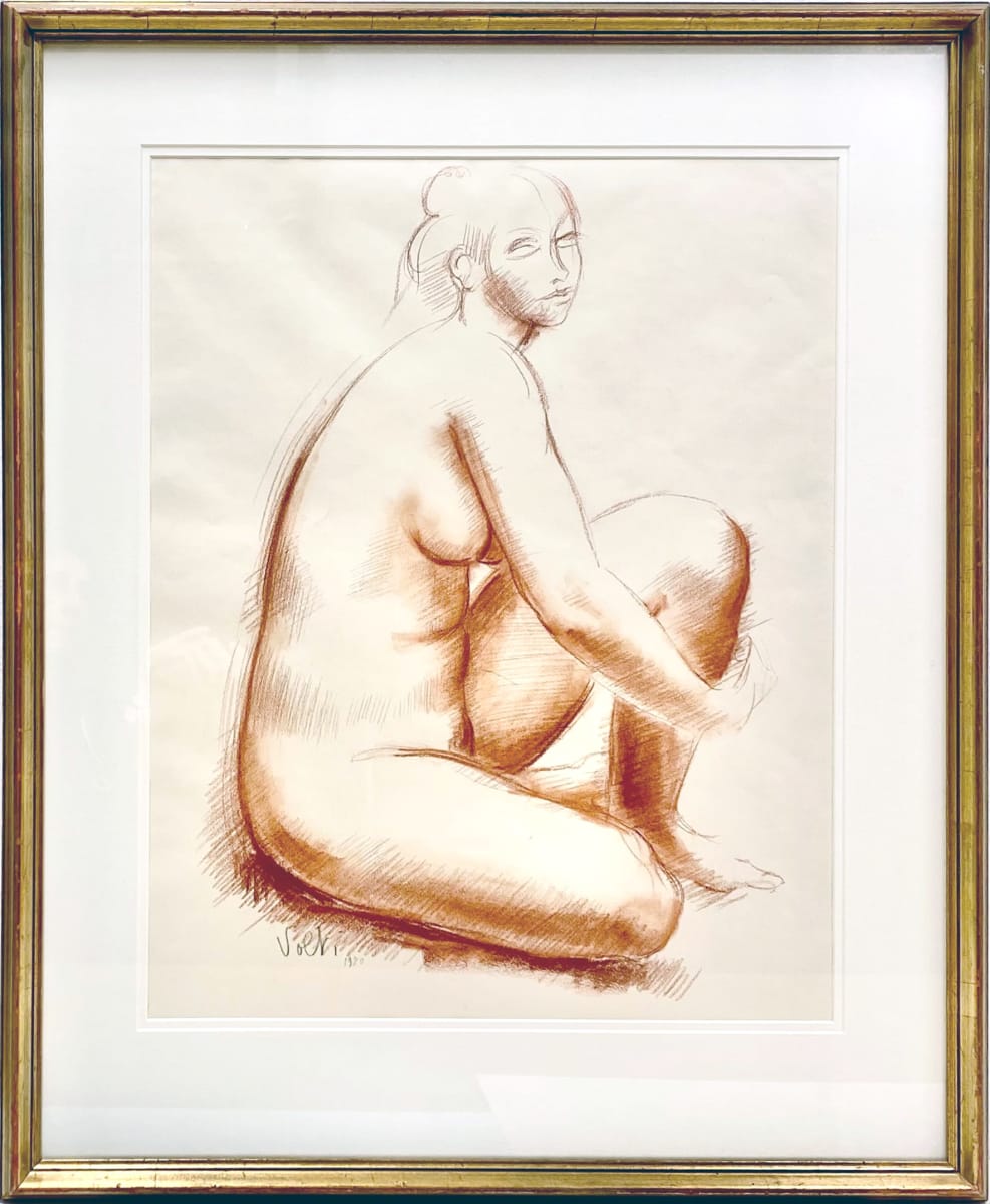 2242 - Figure Study by Antoniucci VOLTI (1915-1989) 