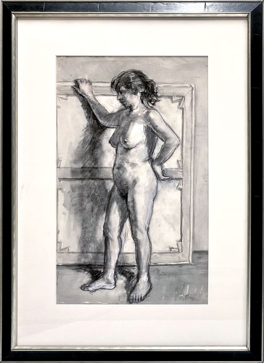 2284 - Untitled ( Standing Nude) by Llewellyn Petley-Jones (1908-1986) 