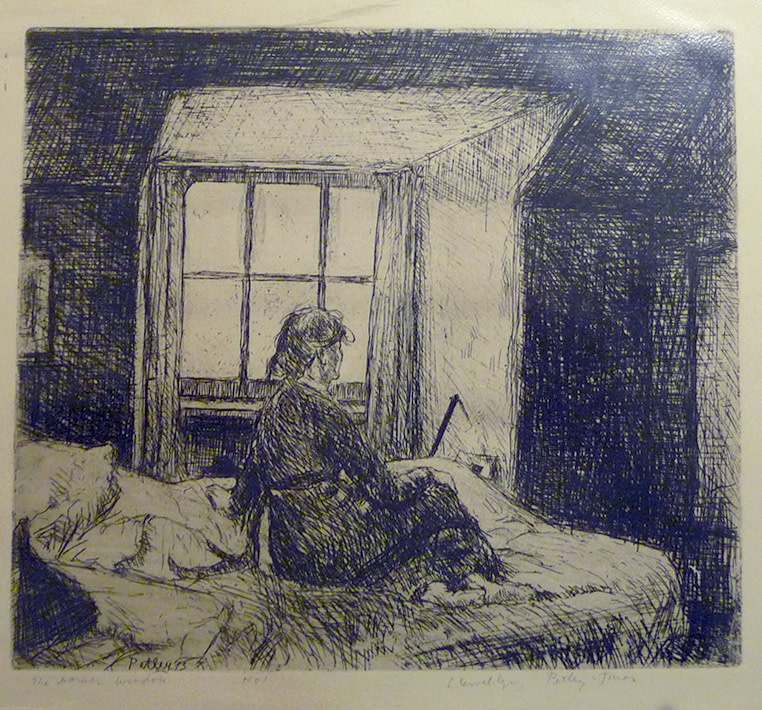 2594 - The Dormer Window by Llewellyn Petley-Jones (1908-1986) 