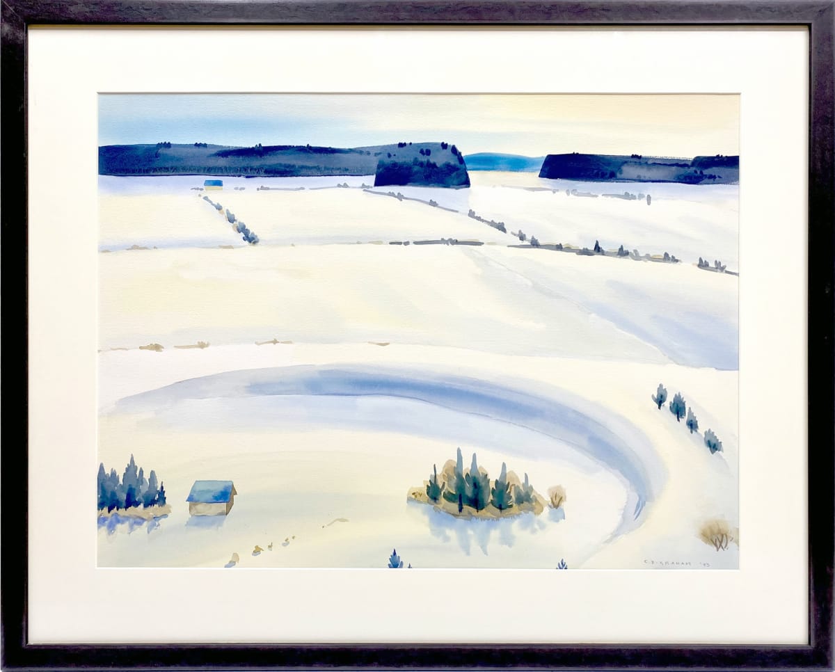 2652 - Alberta Snow by Colin Graham ( 1915 - 2010) 