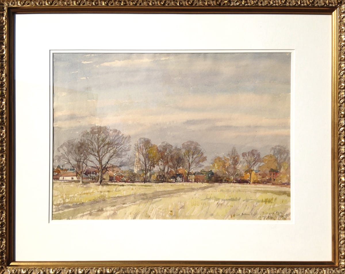2758 - Late Autumn Light - Richmond Park by Llewellyn Petley-Jones (1908-1986) 