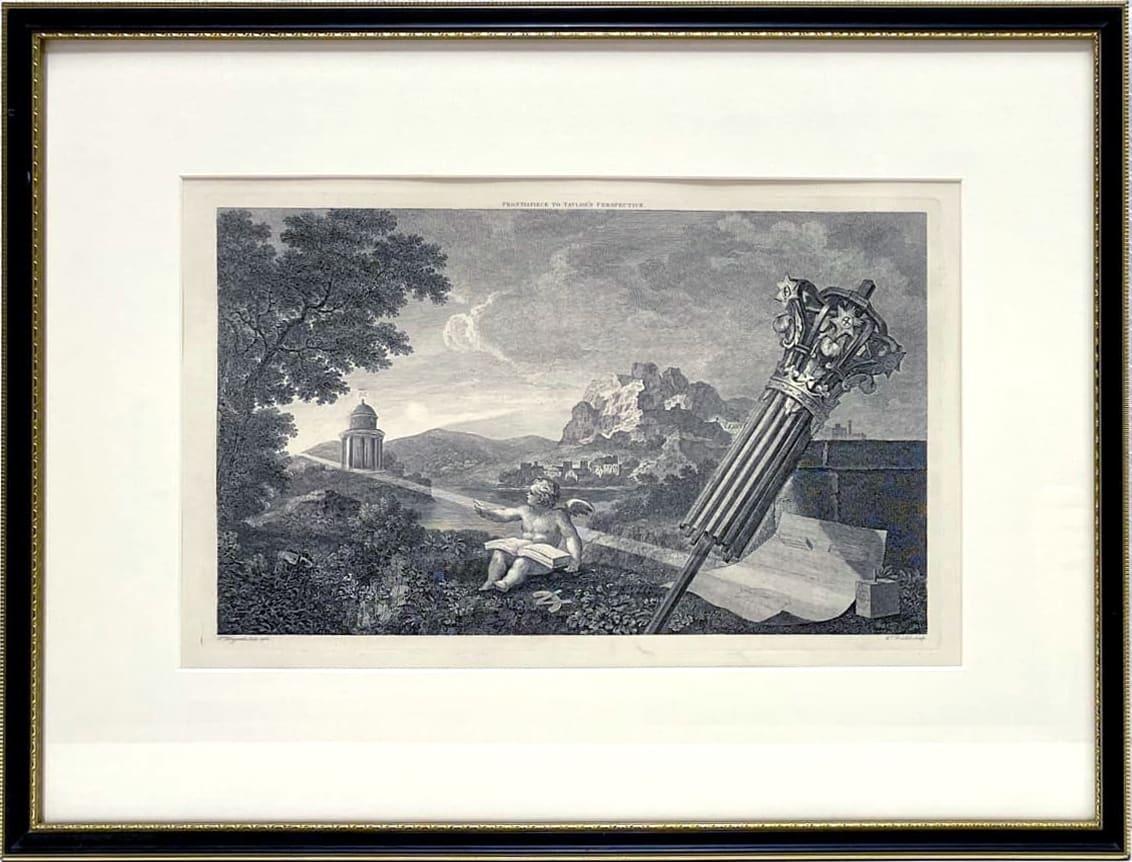 3466 Frontispiece to Taylor's Perspective by William Hogarth (1697 – 1764) 