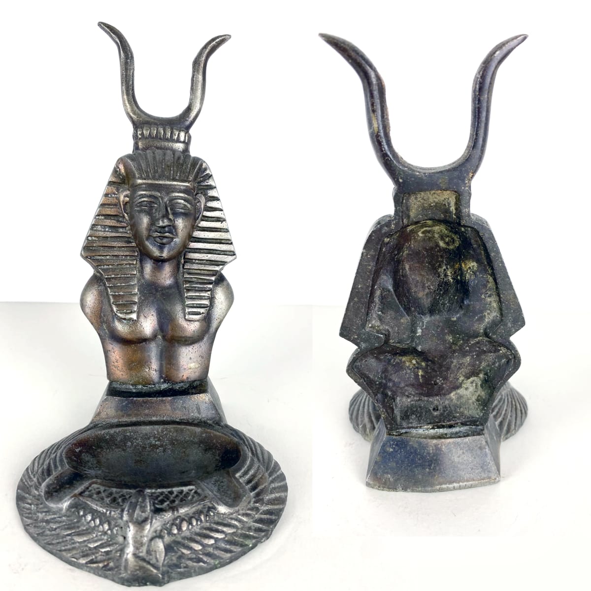 5078 - Metal Egyptian Ashtray 