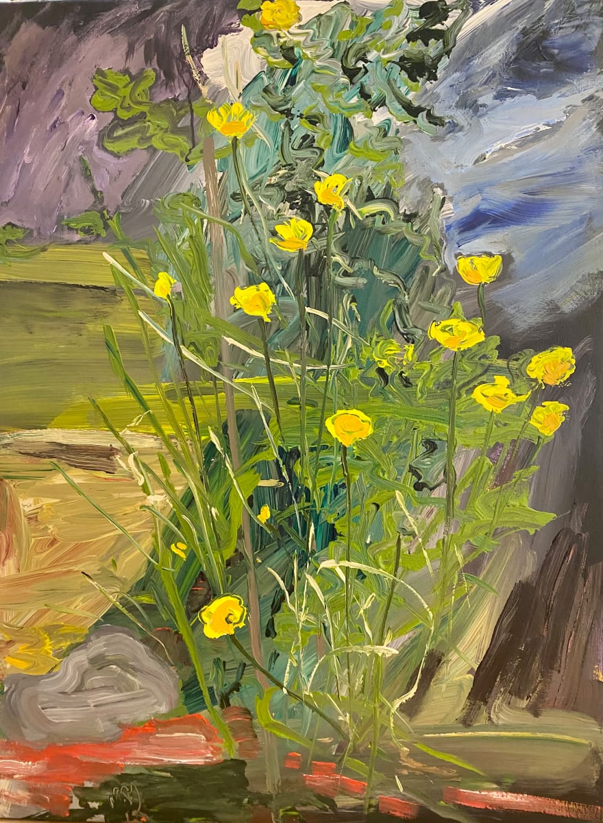 1068 - UNTITLED (Spring flowers) by Matt Lyon 
