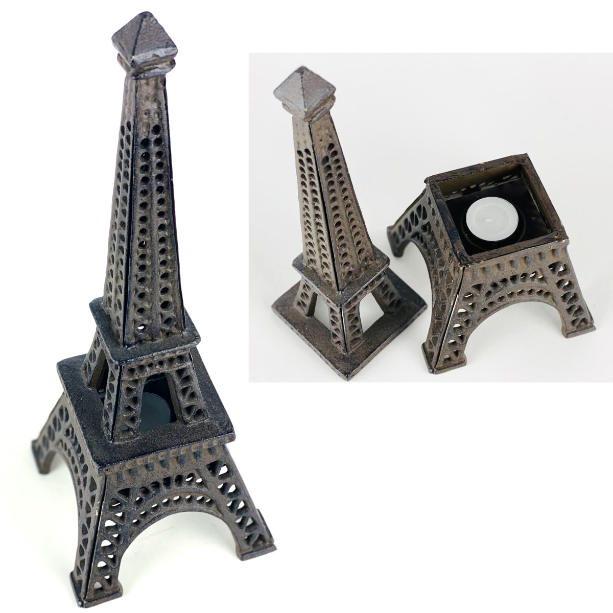 5149 - Eiffel Tower Candle Holder (2 available) 