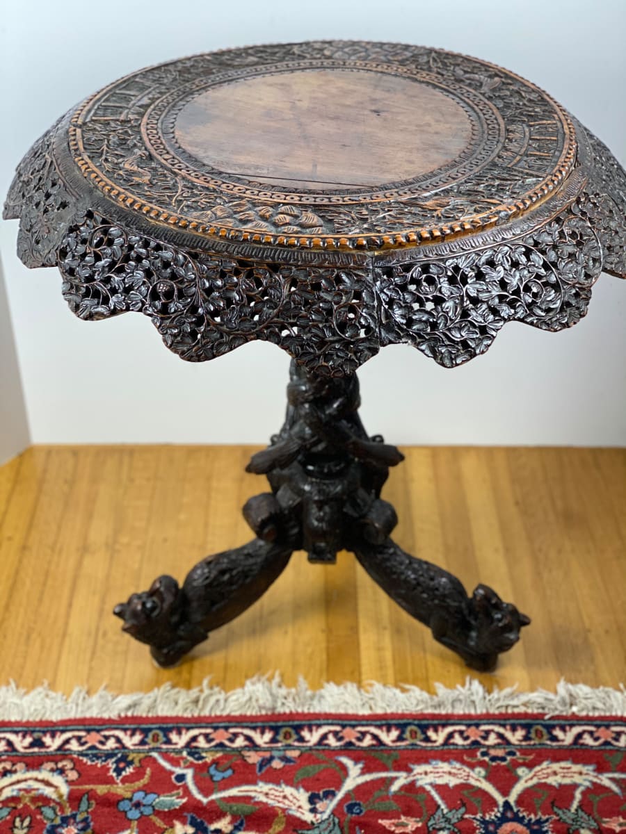 5100 - Ornate Burmese table 