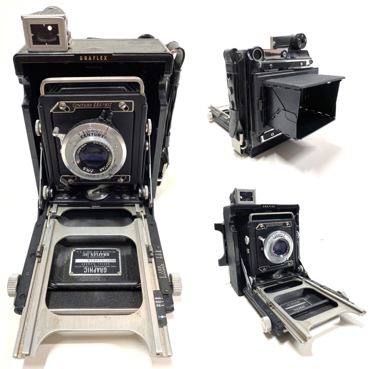 9002 - Graflex, Century Graphic Camera 