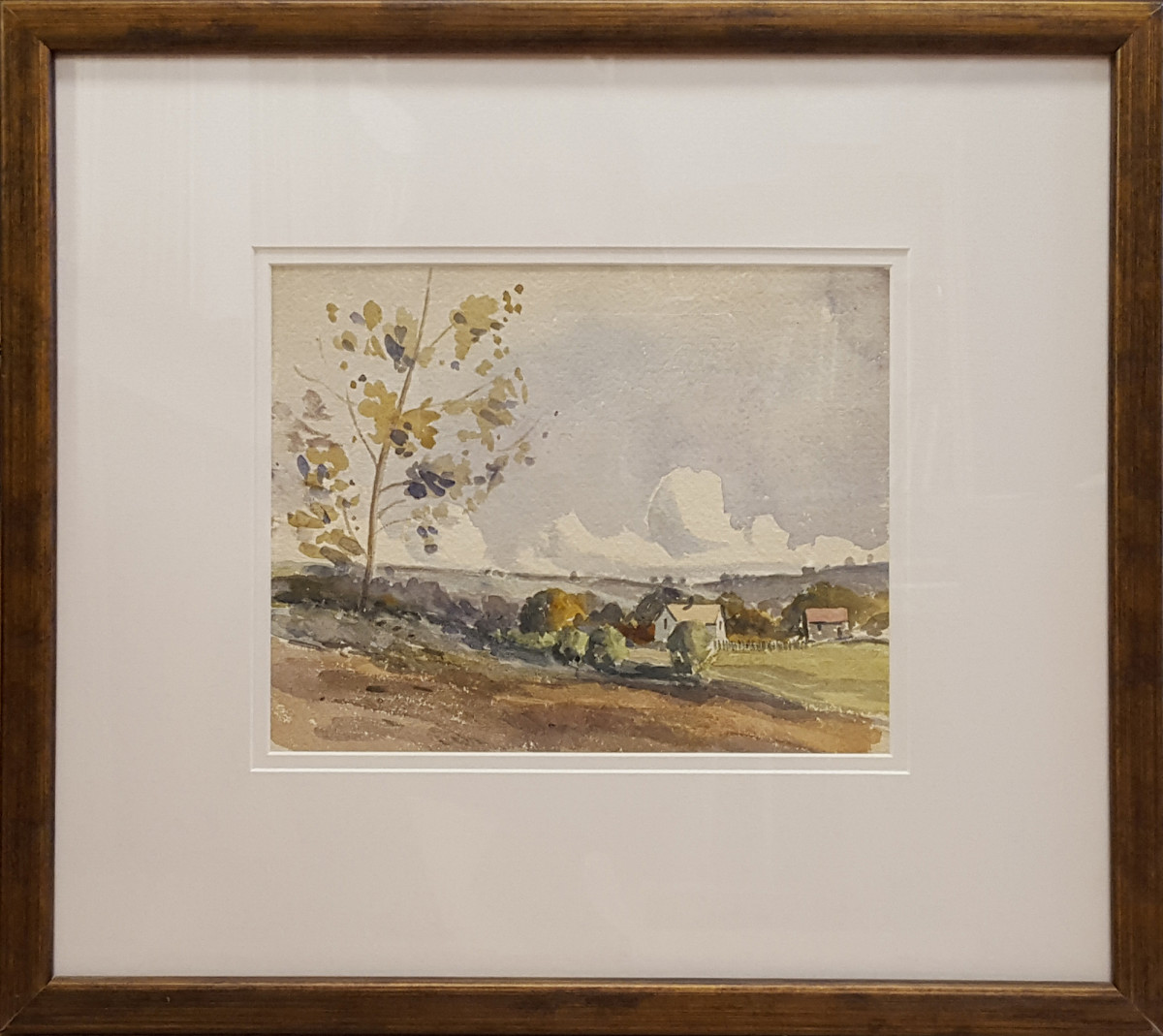 2309 - Autumn Farm, Edmonton by Llewellyn Petley-Jones (1908-1986) 