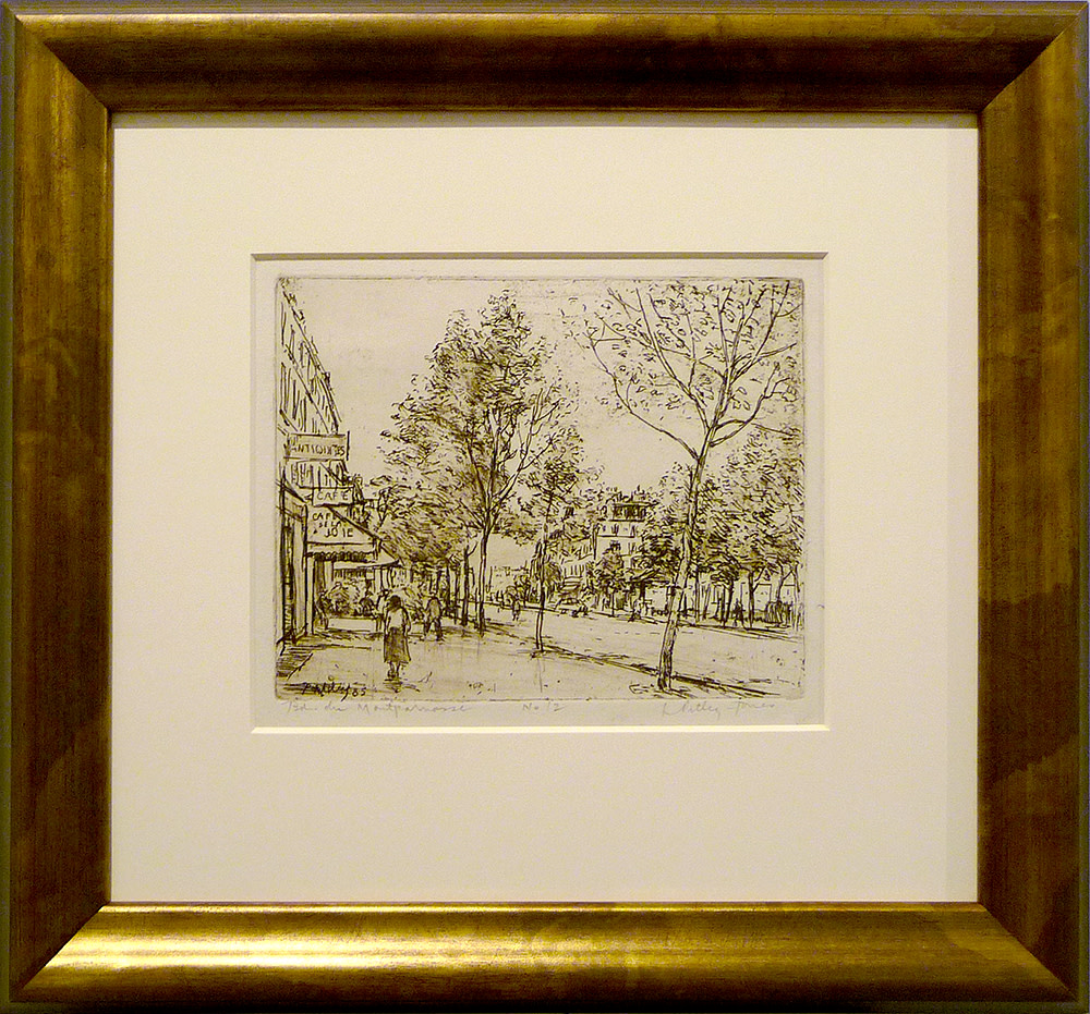 2428 - Boulevard du Montparnasse #2 by Llewellyn Petley-Jones (1908-1986) 