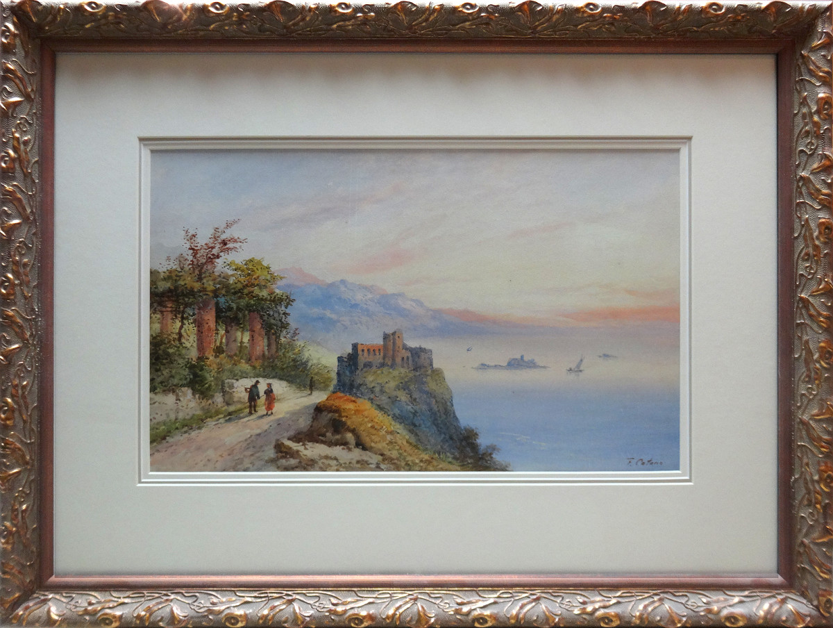 2133 - Landscape with figures by Unknown 