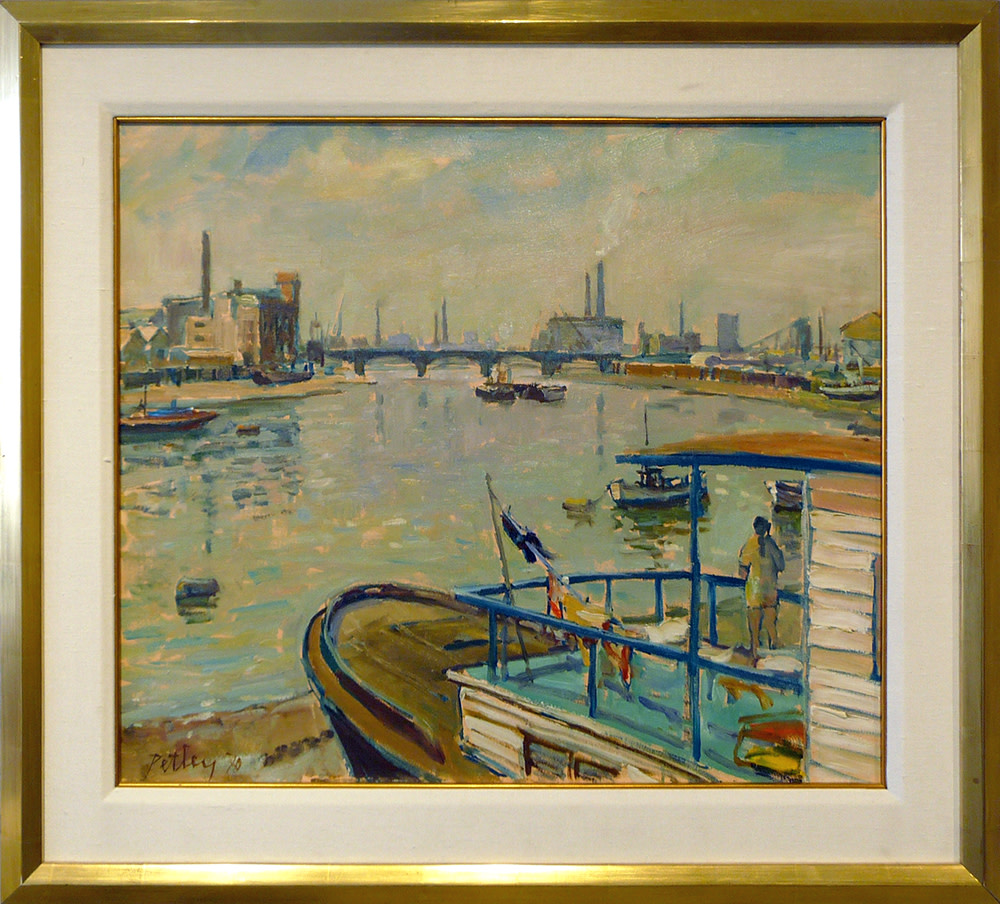 0215 - Chelsea Reach by Llewellyn Petley-Jones (1908-1986) 