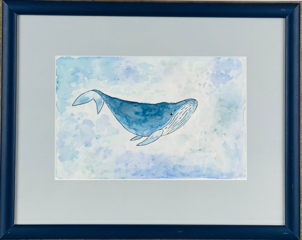 3512 Blue Water Whale by FamJam Studios 