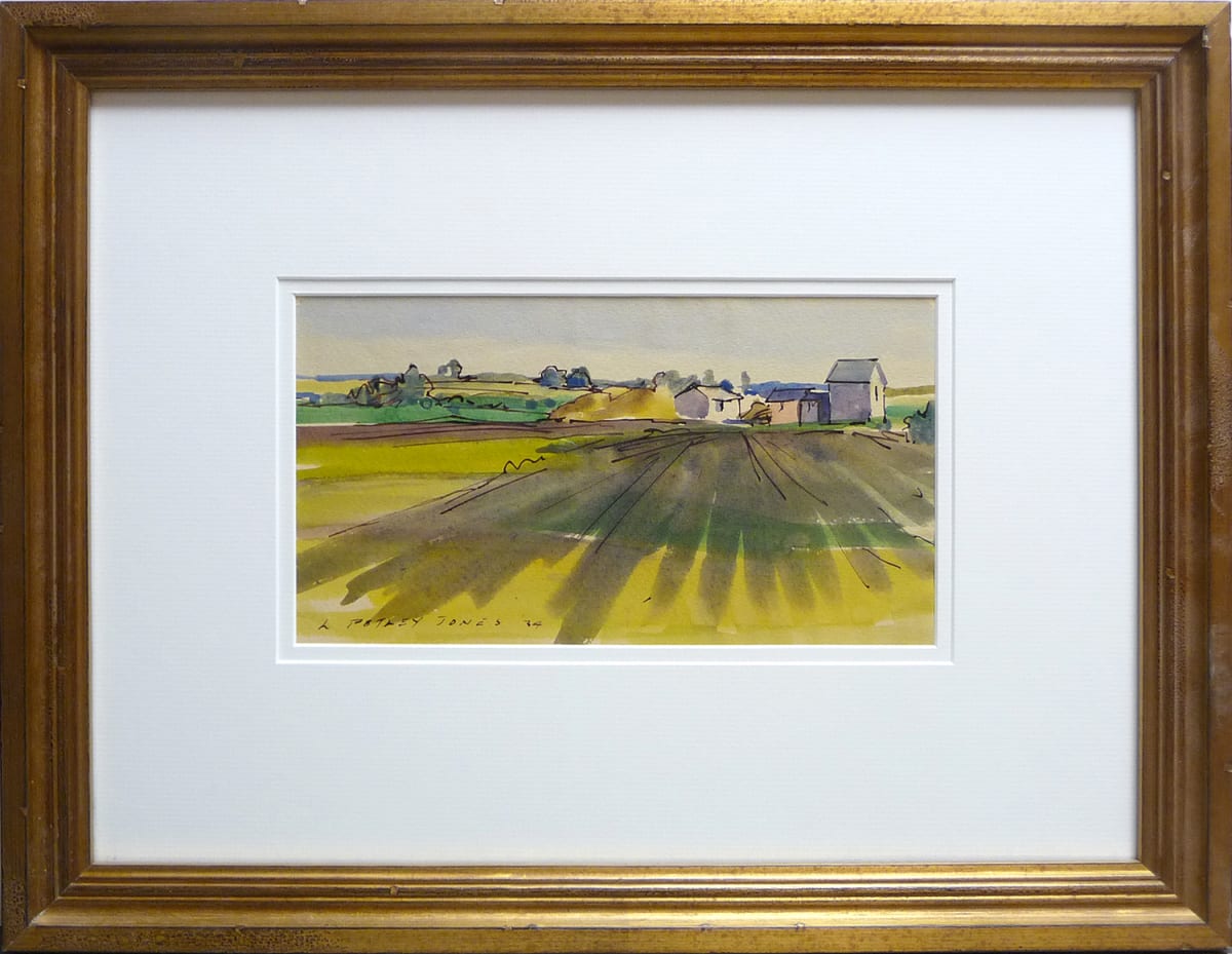 2329 - Farmland Shadows by Llewellyn Petley-Jones (1908-1986) 
