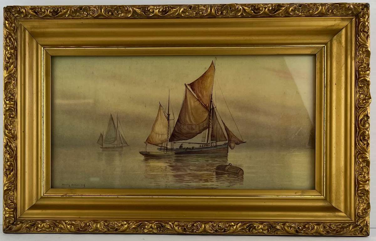 11243 - Misty Evening, Image 1.