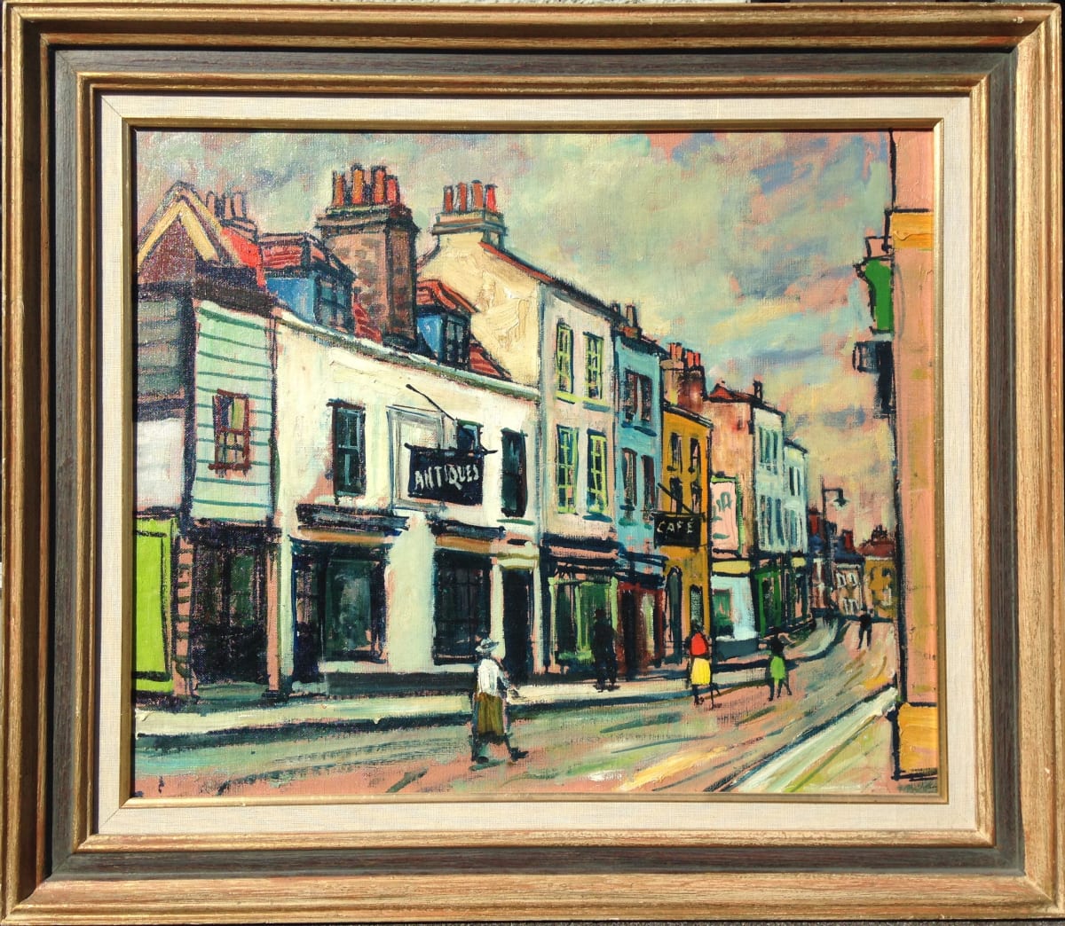 0146 - Street Scene, Richmond, Surrey by Llewellyn Petley-Jones (1908-1986) 