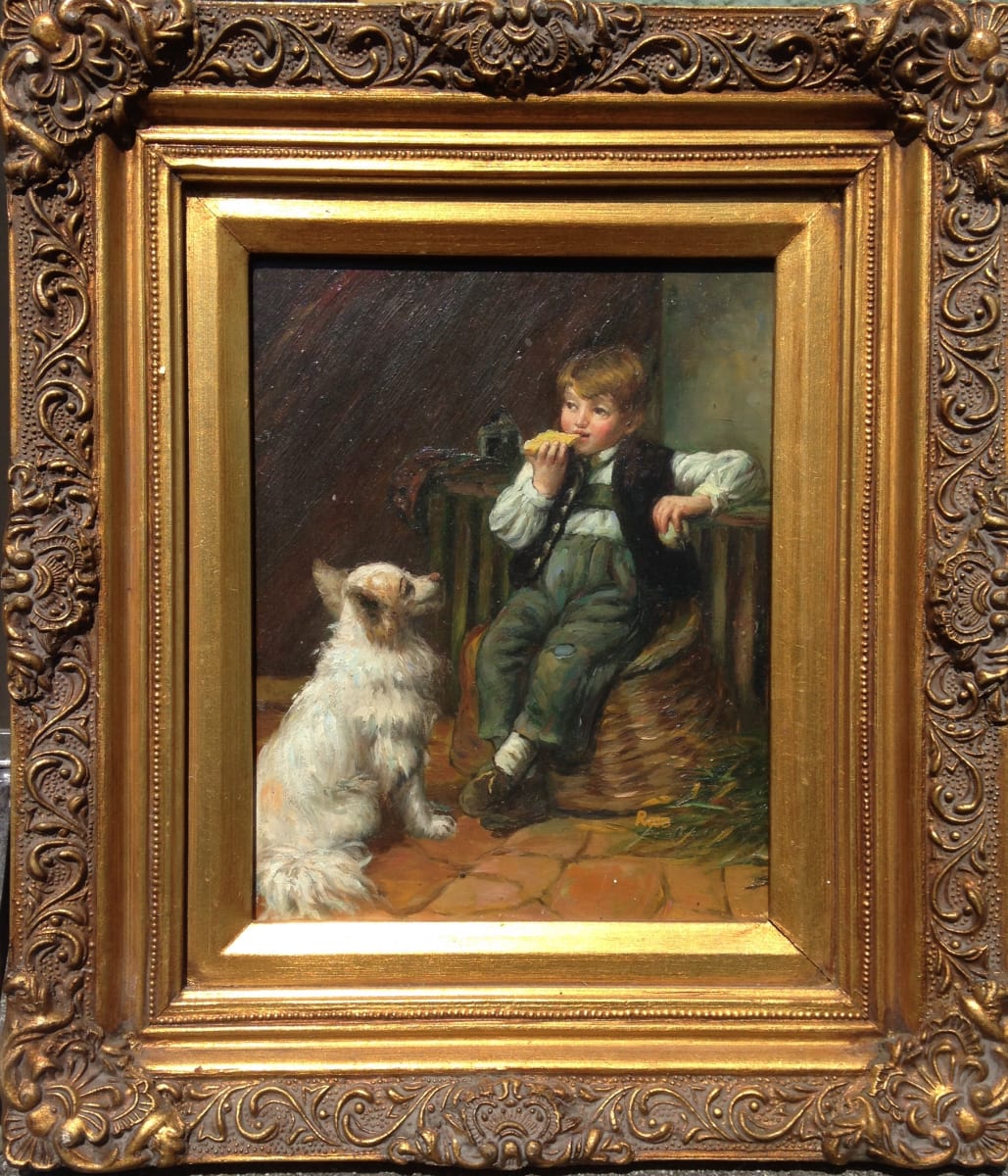 1022 - Boy With Dog 