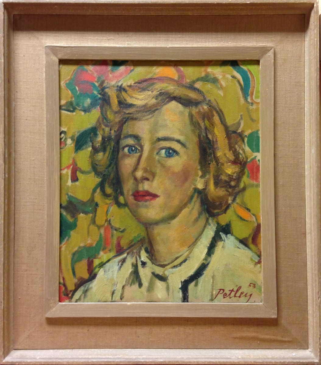 1071 - Portrait of a Woman by Llewellyn Petley-Jones (1908-1986) 