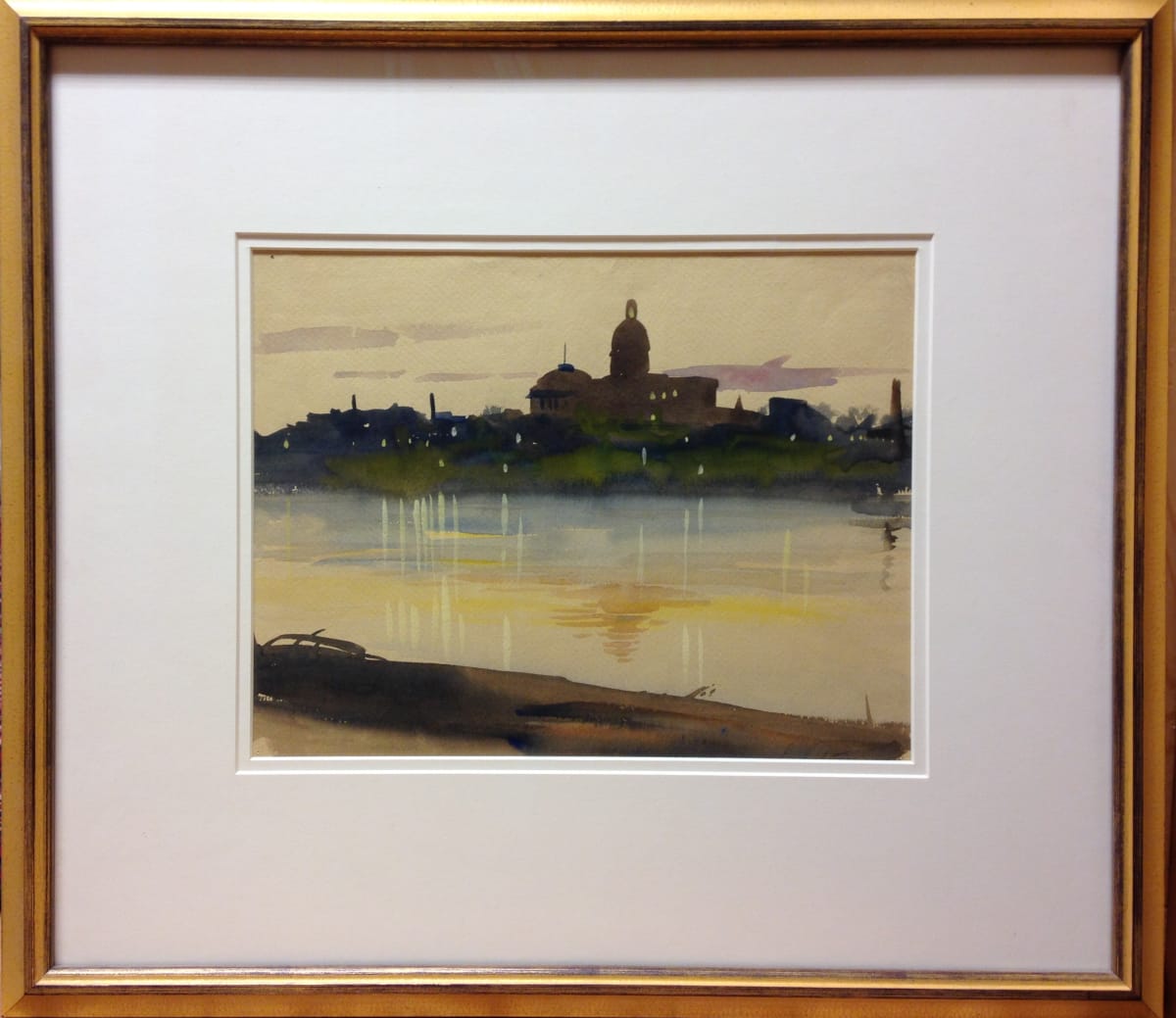 1072 - Parliament Buildings, Edmonton by Llewellyn Petley-Jones (1908-1986) 