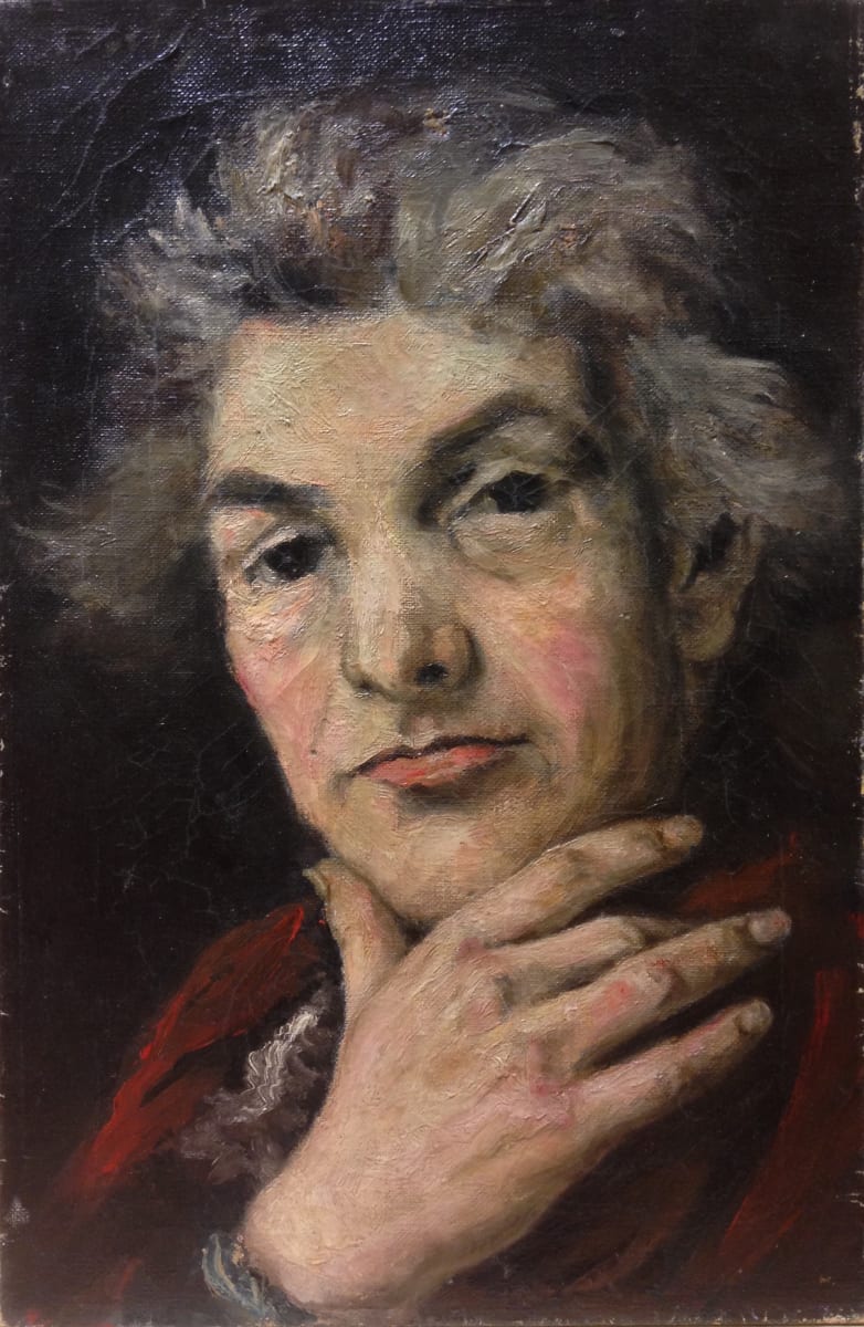 0220 - Grey-haired Portrait by Llewellyn Petley-Jones (1908-1986) 