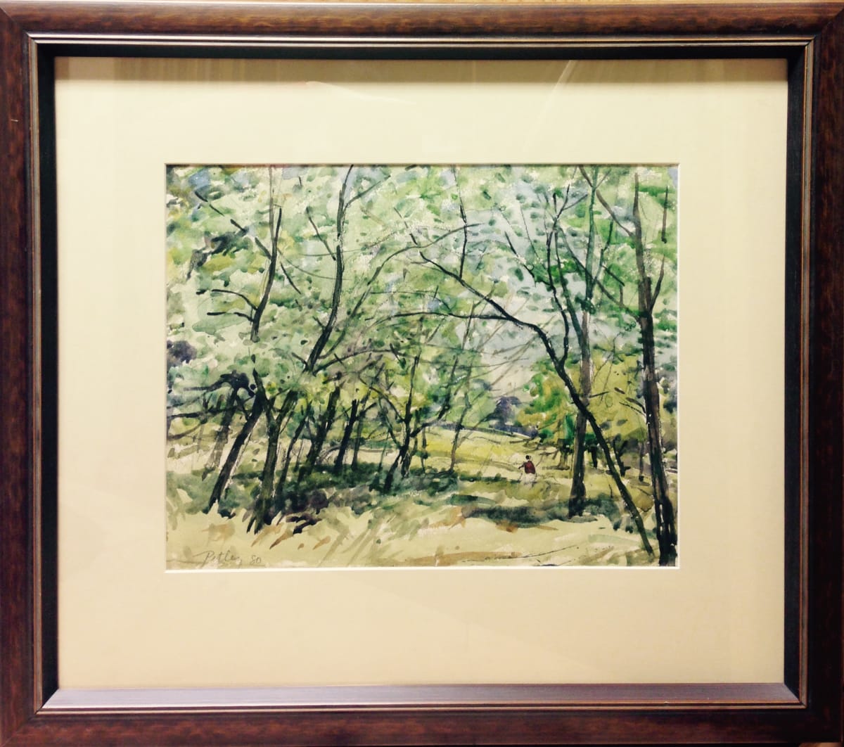 3072 - Landscape with Trees by Llewellyn Petley-Jones (1908-1986) 