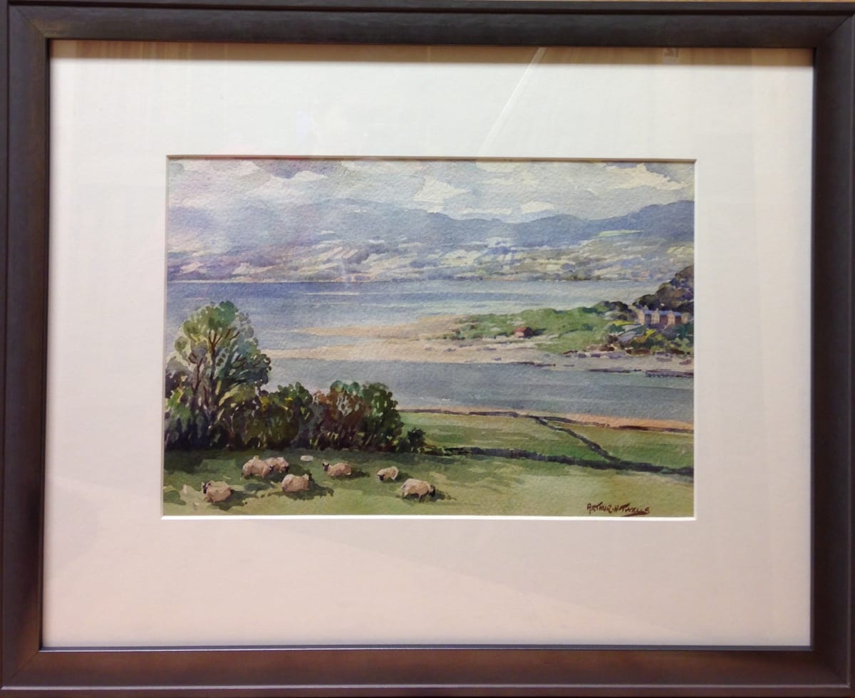 3096 - Overlooking Fahan From Inch Island, 1957 by Arthur H. Twells 