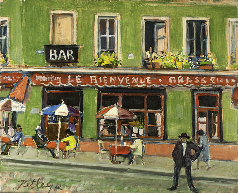 0510 - Le Bienvenue Brasserie by Llewellyn Petley-Jones (1908-1986) 