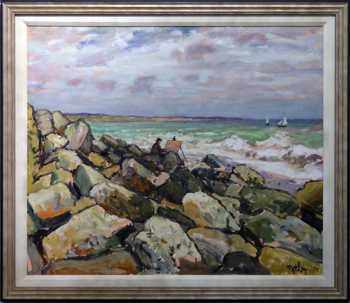 0657 - Lonely Coast by Llewellyn Petley-Jones (1908-1986) 