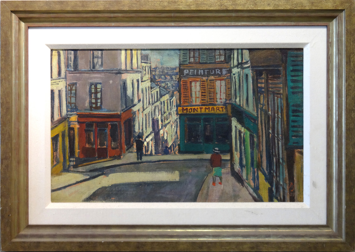 0230 - Montmart by Llewellyn Petley-Jones (1908-1986) 