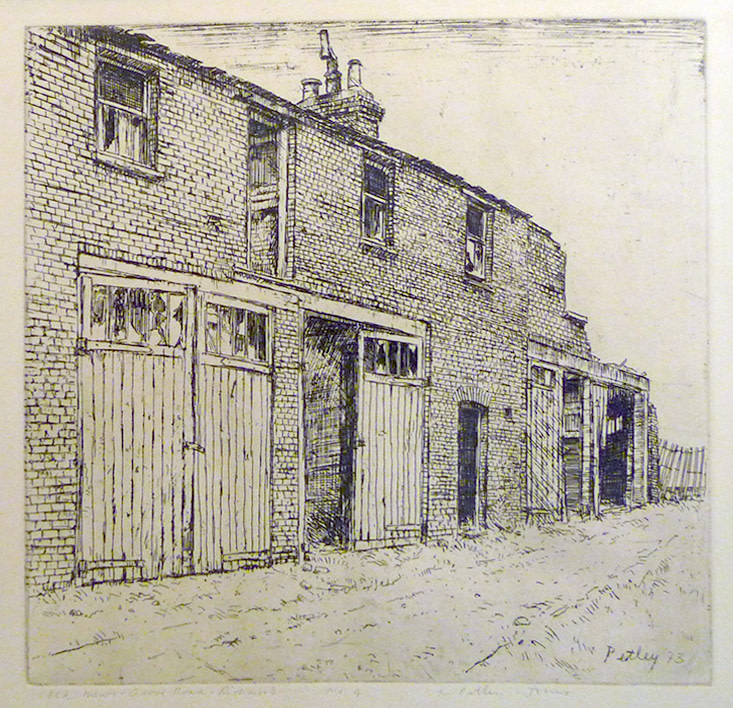2587 - Old Mews Grove Road Richmond by Llewellyn Petley-Jones (1908-1986) 
