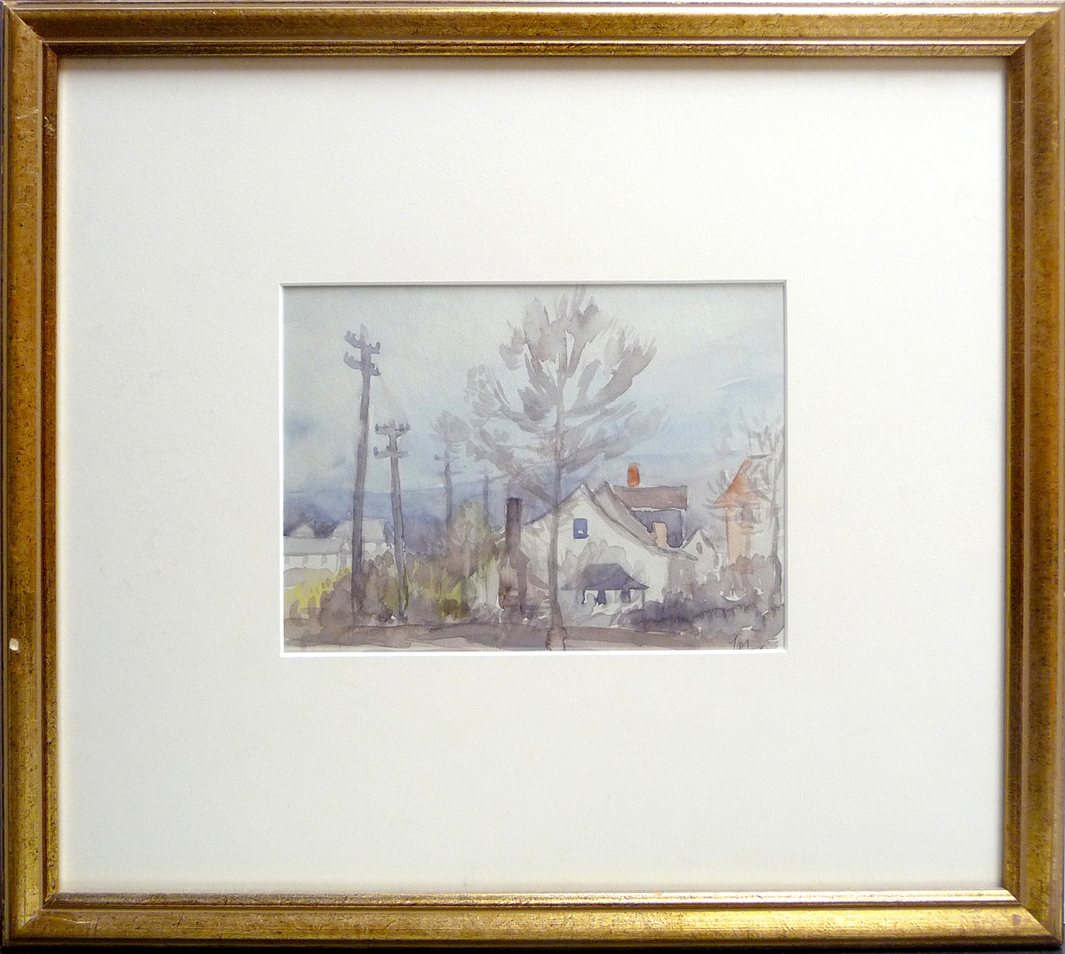 2343 - Our Home in Rossdale by Llewellyn Petley-Jones (1908-1986) 