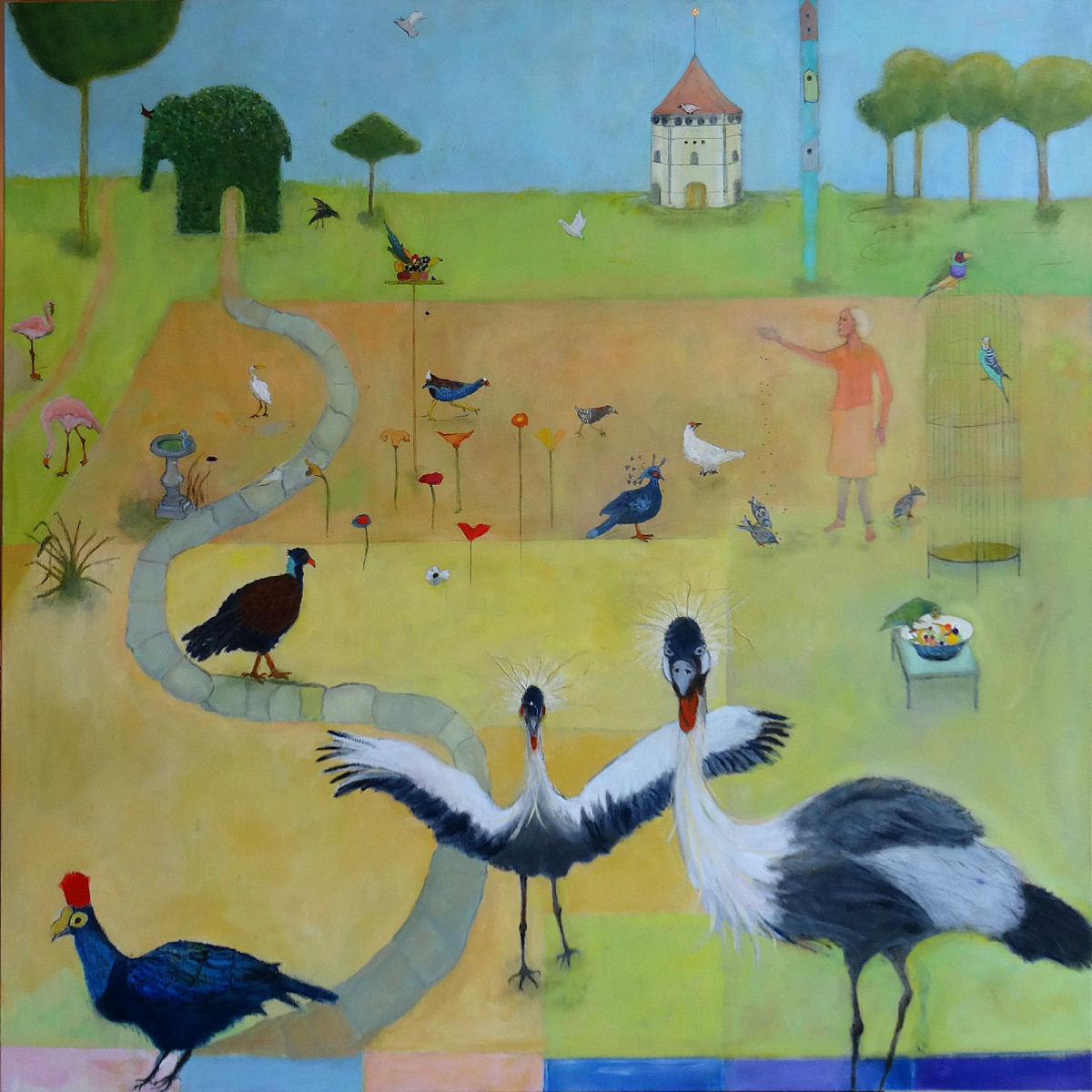 0795 - Pandemonium Aviaries by Marie H Becker 