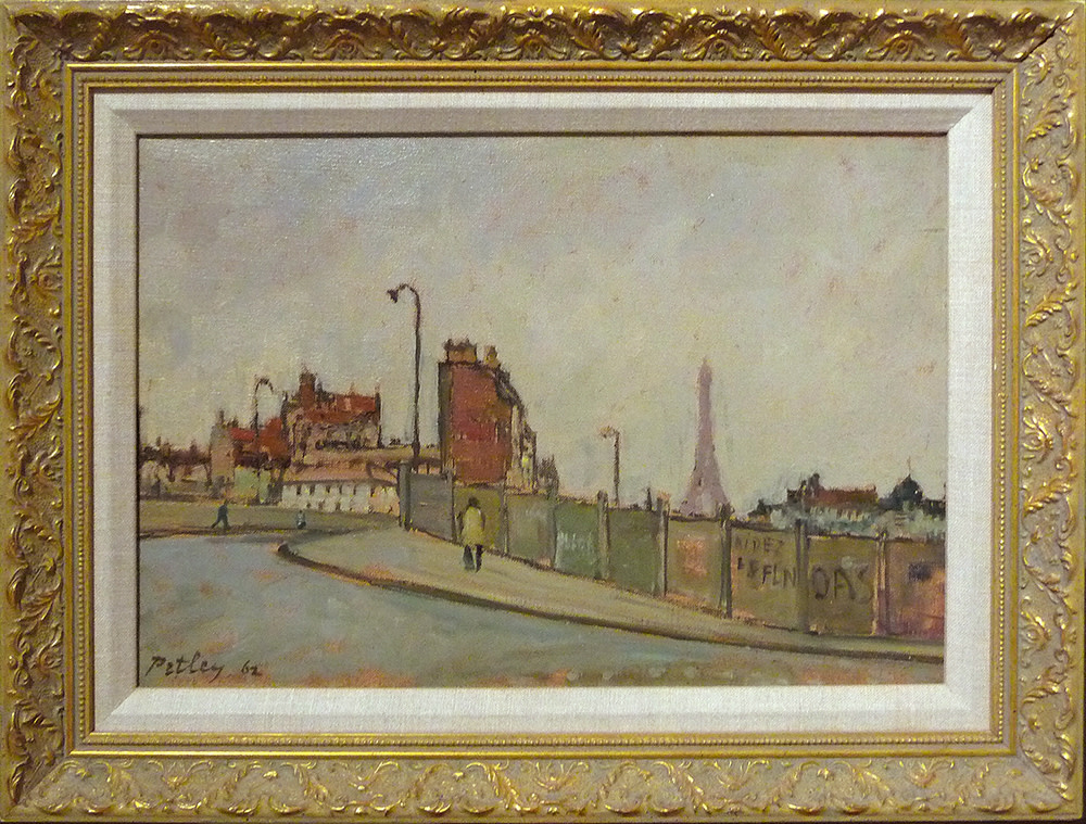 0236 - Paris Street by Llewellyn Petley-Jones (1908-1986) 