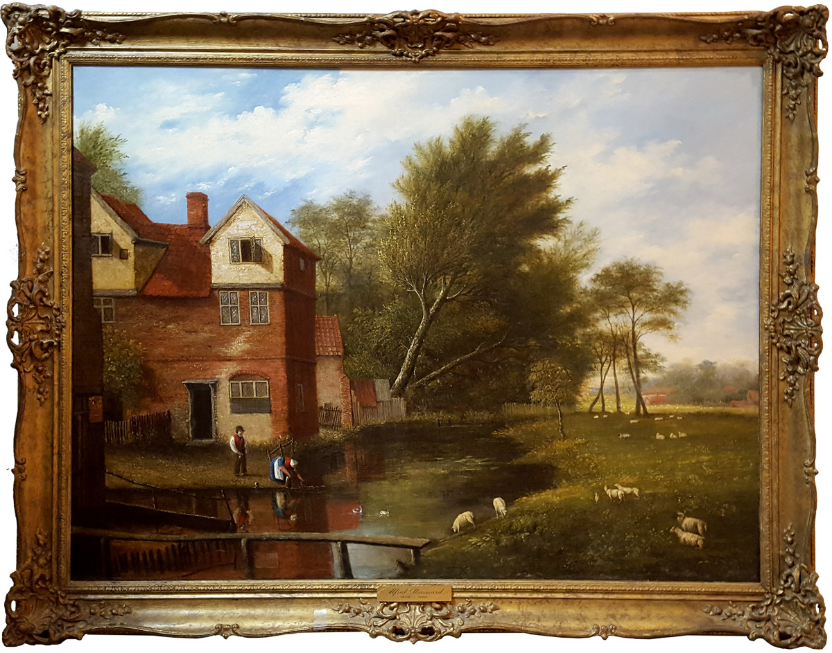 0319 - Fuller's Hole by Alfred Stannard (1806-1889) 