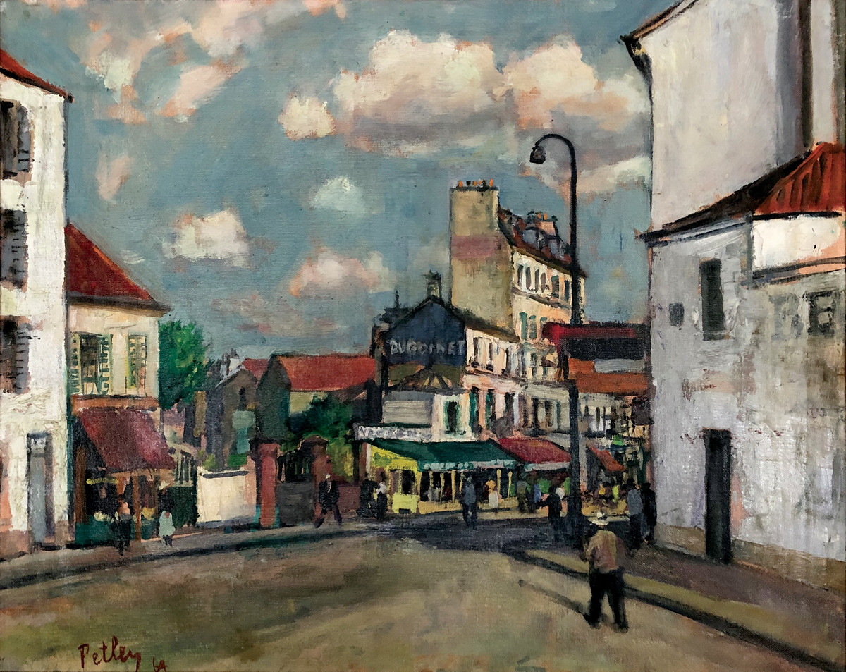 0818 - Road in Versailles by Llewellyn Petley-Jones (1908-1986) 