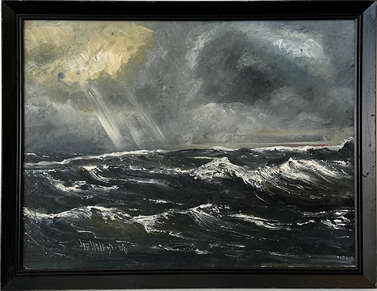 10495 - Grey Wave by Unknown, Image 1.