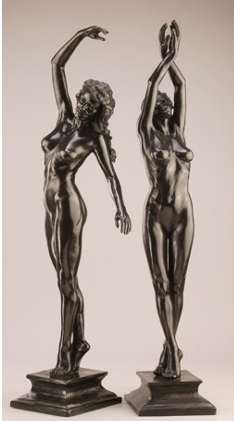 4235 - Segoline and Eva Bronze by Blake Ward 