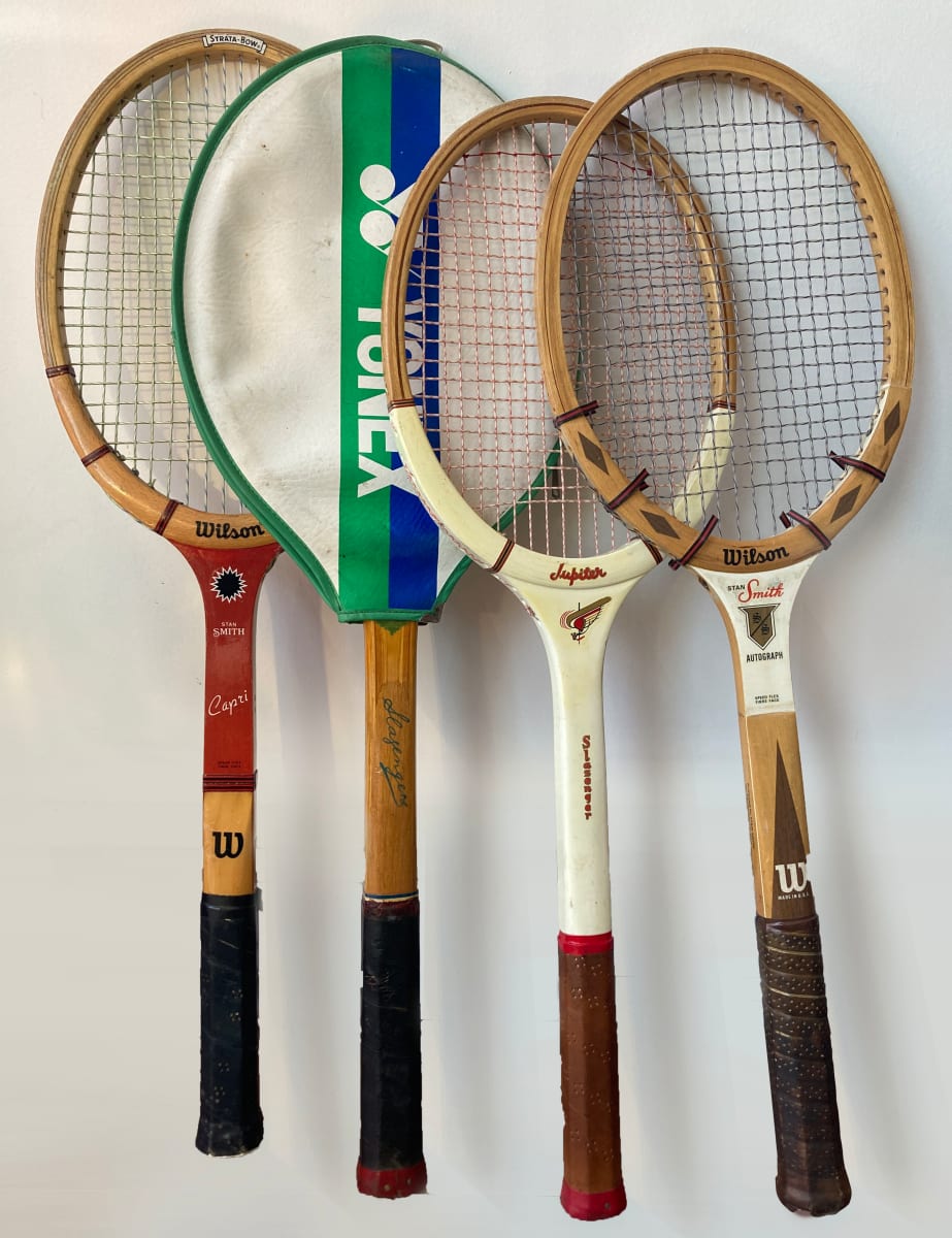 3955 - Vintage Tennis Rackets 