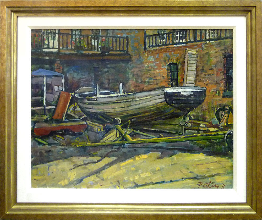 0288 - The boat house by Llewellyn Petley-Jones (1908-1986) 