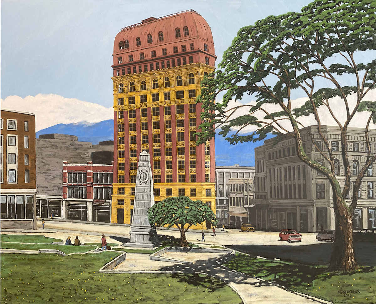 10545 - The First Skyscraper by Michael Kluckner, Image 1.