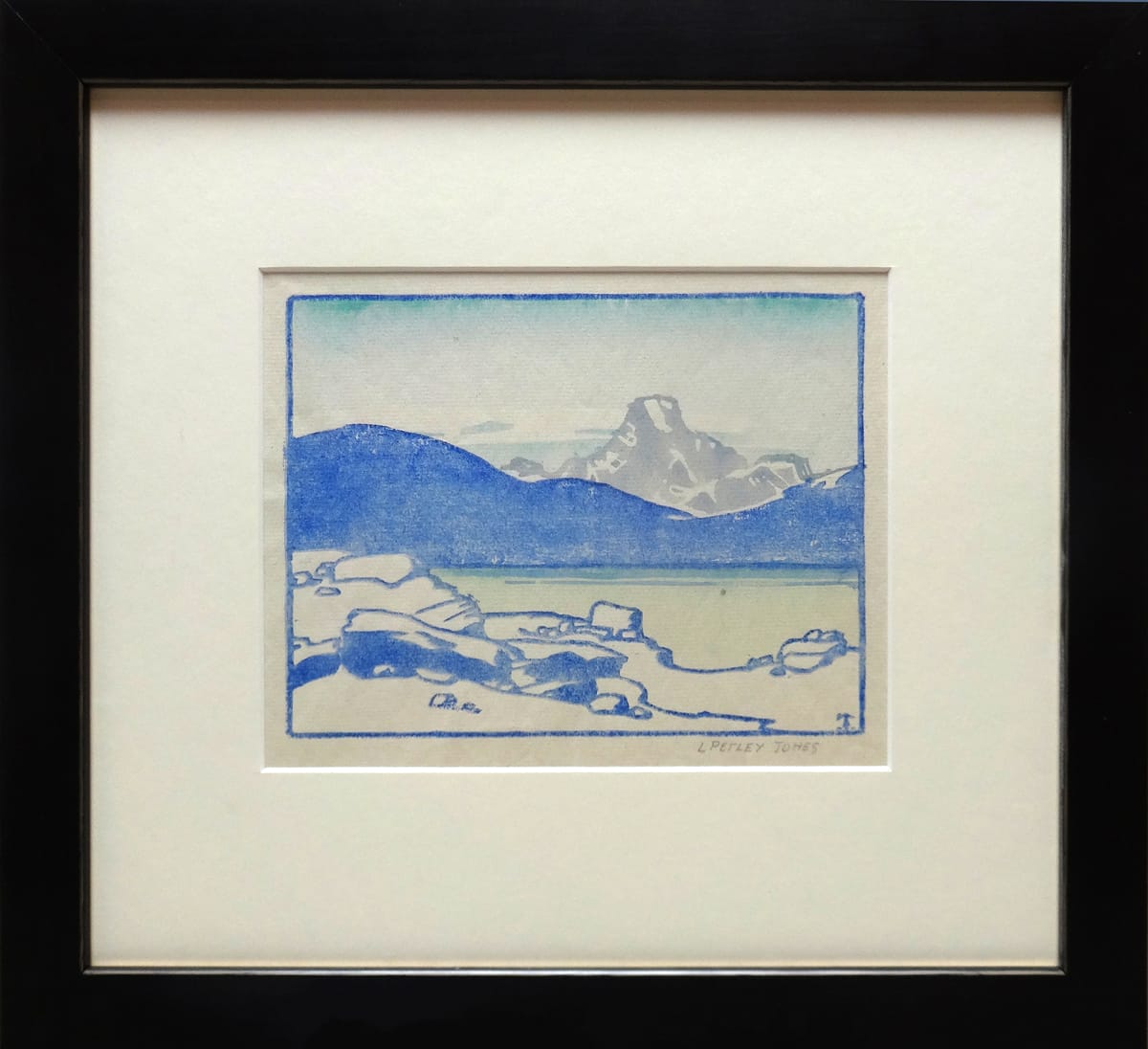 2220 - Untitled (Rockies) by Llewellyn Petley-Jones (1908-1986) 