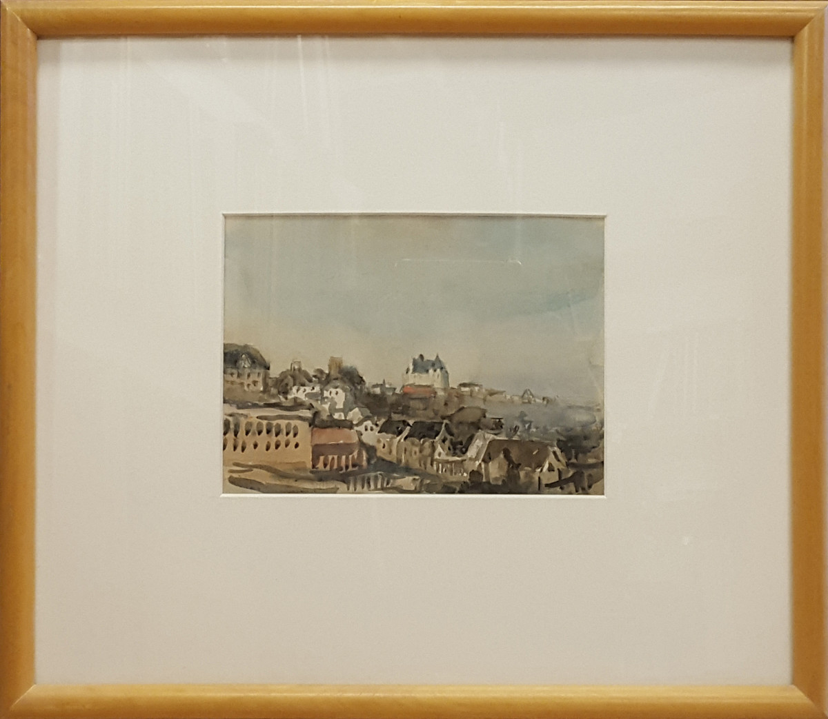 2375 - View from the Parliament, Edmonton by Llewellyn Petley-Jones (1908-1986) 