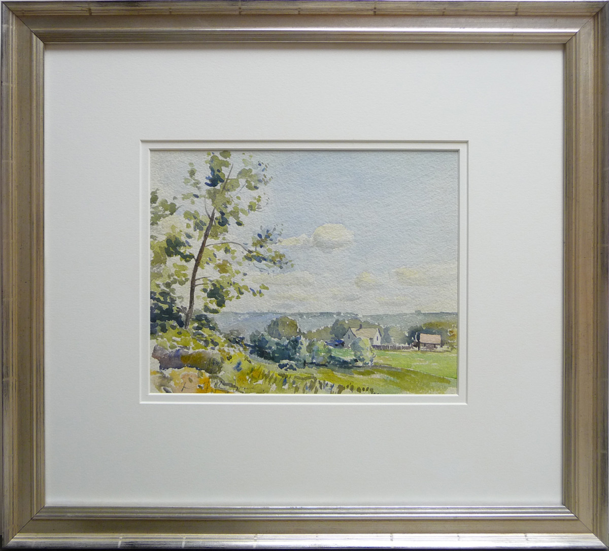 2363 - The View from the Garden by Llewellyn Petley-Jones (1908-1986) 