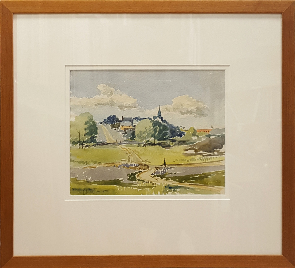 2376 - View Near Our House by Llewellyn Petley-Jones (1908-1986) 